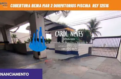 Cobertura 2 dormitorios piscina beira mar financiamento mongagua