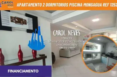 Apartamento 2 dormitorios piscina lado praia financiamento bancario