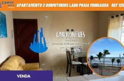 Apartamento 2 dormitorios lado praia a vista mongagua