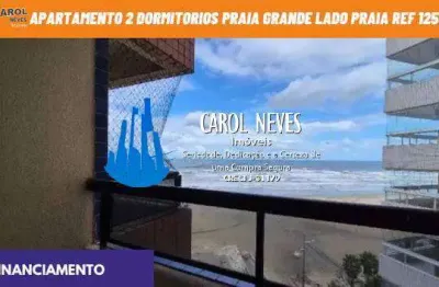 Apartamento 2 dormitorios financiamento bancario praia grande