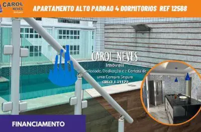Apartamento alto padrao 4 dormitorios financiamento bancario mongagua