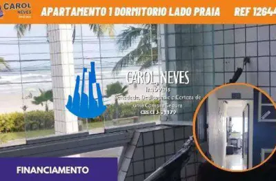 Apartamento oportunidade 1 dormitorio lado praia financiamento praia grande