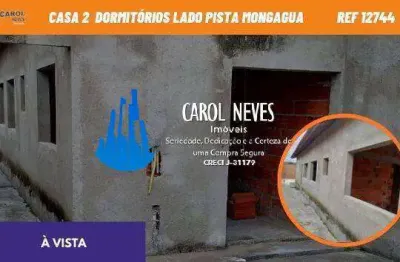 Casa 2 dormitorios 1 suite lado pista a vista mongagua