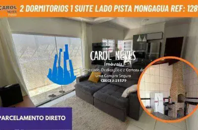 2 dormitorios churrasqueira lado pista parcelamento direto mongagua