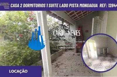 Casa 2 dormitorios 1 suite lado pista locacao mongagua