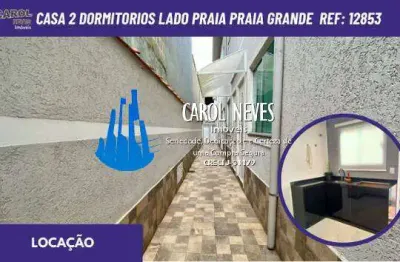 Sobrado locacao 2 dormitorios condominio fechado praia grande