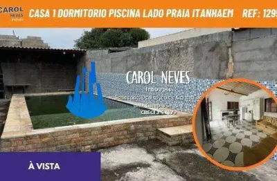 Casa com 1 quarto à venda no Balneário Gaivota, Itanhaém 