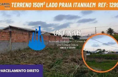 Terreno à venda no Balneário Gaivota, Itanhaém 