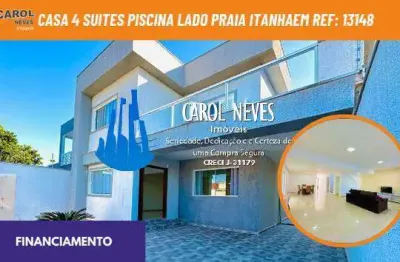 Casa com 4 quartos à venda no Cibratel II, Itanhaém 