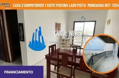 Apartamento vista mar 1 dormitorio lado praia financiamento mongagua