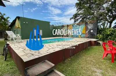 Chacara 2000m² 2 dormitorios suite piscina parcelamento direto mongagua