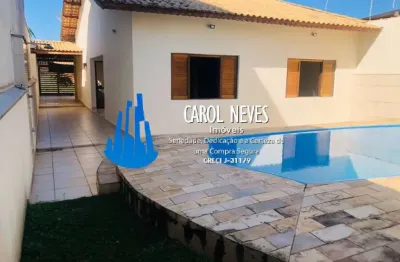 Casa 3 dormitórios suíte piscina lado praia financiamento bancário itanhaém