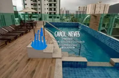 Apartamento pé na areia 3 dormitórios suíte financiamento bancário mongaguá