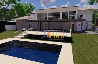 Chácara com 7 dormitórios à venda, 3000 m² por r$ 4.785.000 - morada das fontes - itatiba/sp