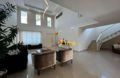 Casa com 4 dormitórios à venda, 730 m² por r$ 2.650.000,00 - condominio residencial villagio paradiso - itatiba/sp