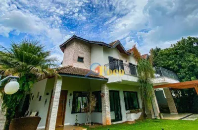 Casa com 4 dormitórios à venda, 300 m² por r$ 2.950.000 - condomínio ville de chamonix 1 - itatiba/sp