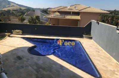 Casa com 4 dormitórios à venda, 398 m² por r$ 1.650.000,00 - condomínio itatiba country club - itatiba/sp