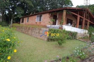 Chácara com 2 dormitórios à venda, 5067 m² por r$ 800.000,00 - encosta do sol - itatiba/sp