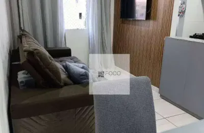 Apartamento com 2 dormitórios à venda, 53 m² por r$ 260.000 - residencial angelo fattori - itatiba/sp