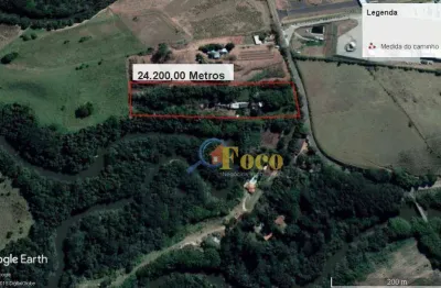 Área à venda, 24200 m² por r$ 1.400.000,00 - bairro do porto - itatiba/sp