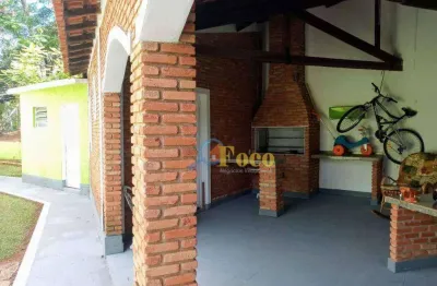 Chácara com 4 dormitórios à venda, 1200 m² por r$ 650.000,00 - condomínio sítio da moenda - itatiba/sp