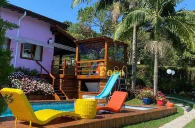 Chácara com 6 dormitórios à venda, 2000 m² por r$ 2.335.000,00 - capela do barreiro - itatiba/sp