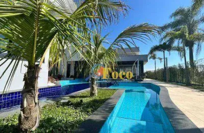 Casa com 4 dormitórios à venda, 600 m² por r$ 4.100.000,00 - condomínio village das palmeiras - itatiba/sp