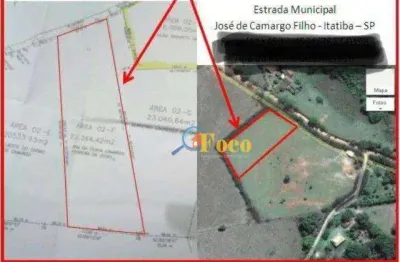 Área à venda, 22464 m² por r$ 2.120.000 - bairro dos pintos - itatiba/sp