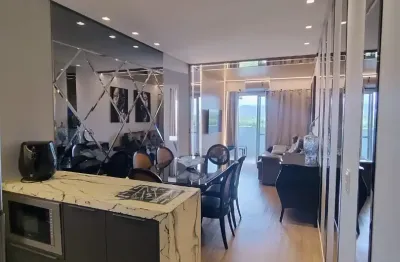 Apartamento 2 dormitórios finamente mobiliado, equipado e decorado