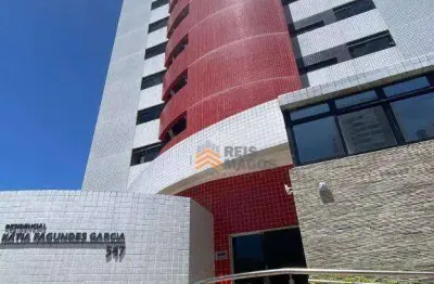 Apartamento com 3 dormitórios sendo 1 suíte à venda, 102 m² por r$ 399.000 - petrópolis - natal/rn