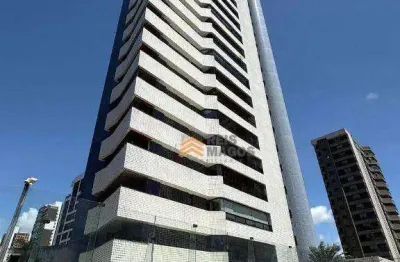 Apartamento com 4 dormitórios à venda, 240 m² por r$ 840.000,00 - tirol - natal/rn