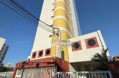Apartamento com 2 dormitórios para alugar, 59 m² por r$ 2.700,00/mês - tirol - natal/rn