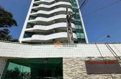 Apartamento com 3 dormitórios sendo 2 suítes para alugar, 112 m² por r$ 4.367/mês - tirol - natal/rn