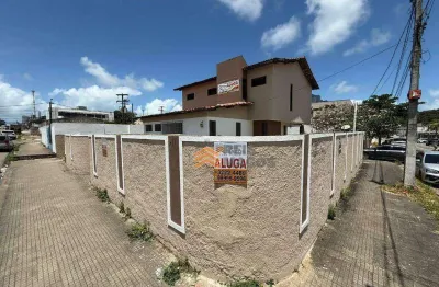 Casa de esquina para ponto comercial com 3 dormitórios e 2 salas amplas para alugar, 223 m² por r$ 8.000/mês - lagoa nova - natal/rn