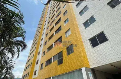 Apartamento com 2 dormitórios, 57 m² - venda por R$ 360.000,00 ou aluguel por R$ 2.500,00/mês - Tirol - Natal/RN