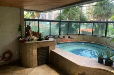Apartamento com 6 quartos à venda na rua josé oscar abreu sampaio, jardim anália franco, são paulo por r$ 4.200.000