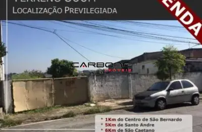 Terreno à venda na rua bahia, jordanópolis, são bernardo do campo por r$ 2.100.000