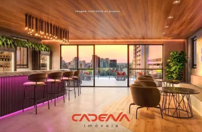 Apartamento garden com pé direito de 5,30m à venda no centro