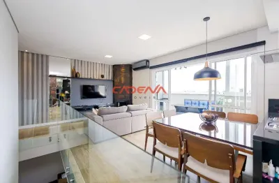 Cobertura duplex semi mobiliado com 2 quartos e 2 vagas à venda no portão