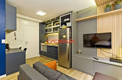 Apartamento com 1 quarto para alugar na Rua Brigadeiro Franco, 552, Mercês, Curitiba