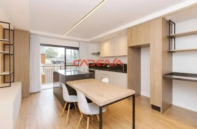 Apartamento novo com 1 quarto e 1 vaga para aluguel no alto da glória