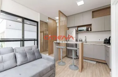 Apartamento com 1 quarto e 1 vaga para aluguel no batel