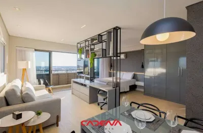 Apartamento 1 quarto com varanda e 1 vaga para aluguel no centro de curitiba