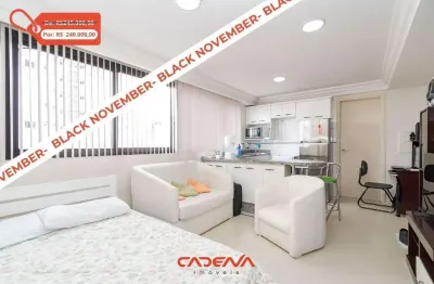 Kitnet / Stúdio à venda na Rua Atílio Bório, 51, Cristo Rei, Curitiba