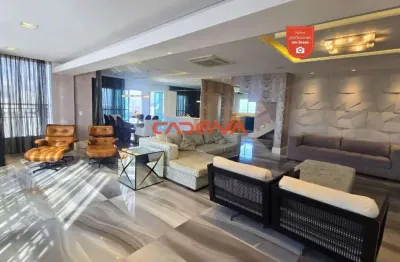 Cobertura duplex com 3 suítes e 3 vagas para aluguel no campo comprido