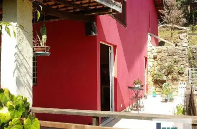 Chácara com 2 dormitórios à venda, 1986 m² por r$ 850.000,00 - refúgio da serra - itapecerica da serra/sp