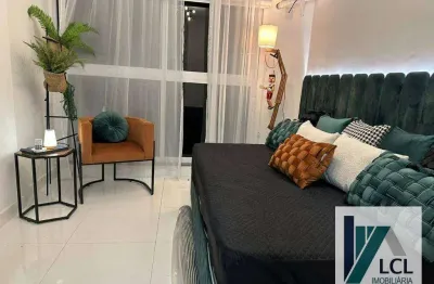 (pronto para morar) apartamento com 1 dormitório, 24 m² - venda por r$ 245.000 ou aluguel por r$ 2.100/mês - jardim das vertentes - são paulo/sp