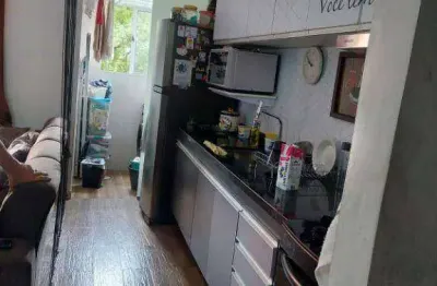 Pronto para morar apartamento com 2 dormitórios à venda, 50 m² por r$ 300.000 - jardim vista alegre - embu das artes/sp