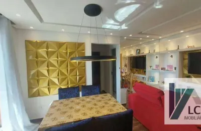 Apartamento com 2 dormitórios à venda, 50 m² por r$ 310.000,00 - jardim vista alegre - embu das artes/sp