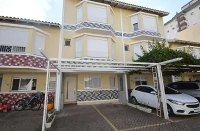 Casa em condomínio fechado com 3 quartos à venda na rua antônio fonseca barcelos, --, marechal rondon, canoas por r$ 690.000
